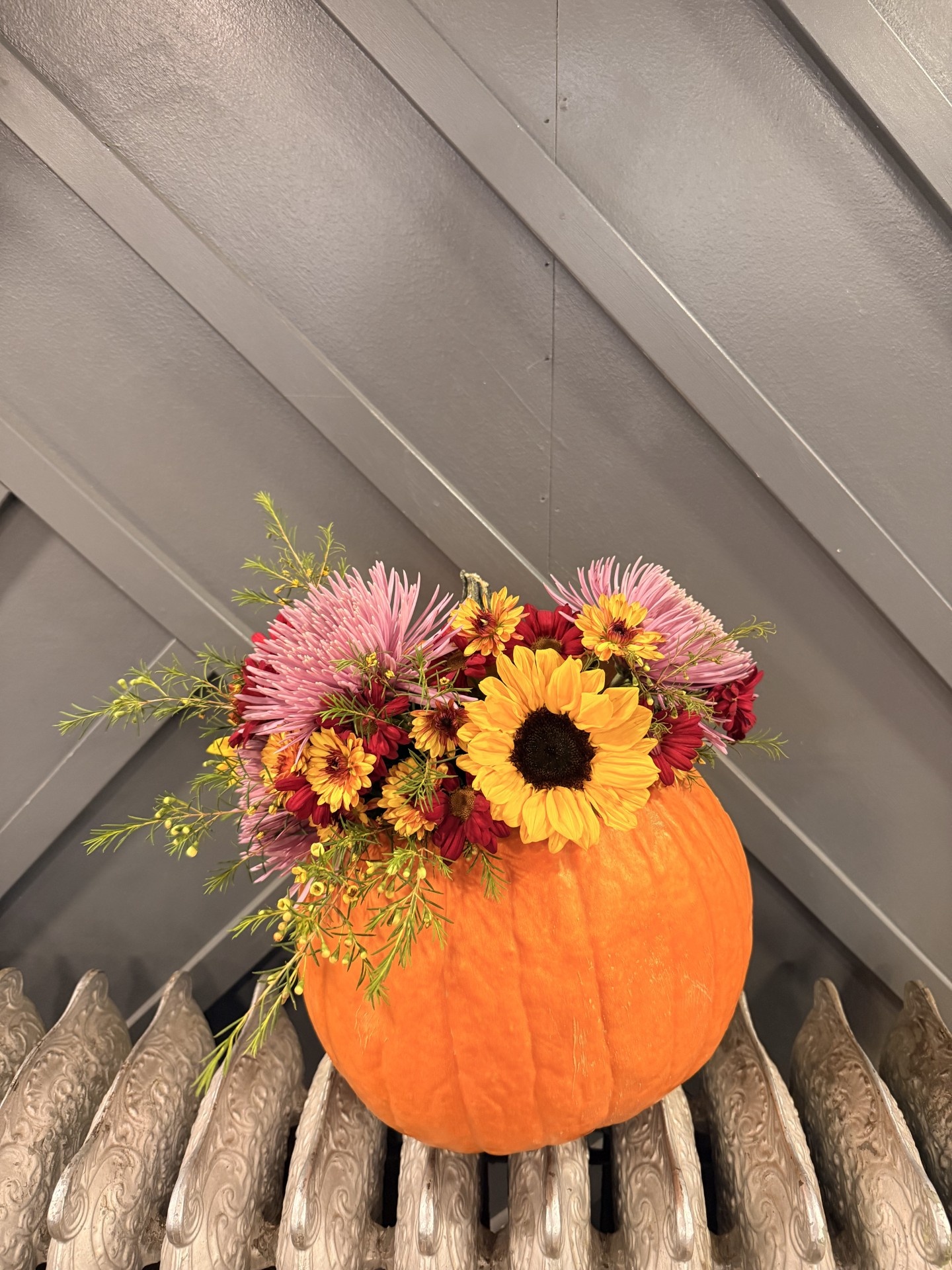 10/17/26 Floral Class: Doorstep Pumpkin Arrangment @6PM
