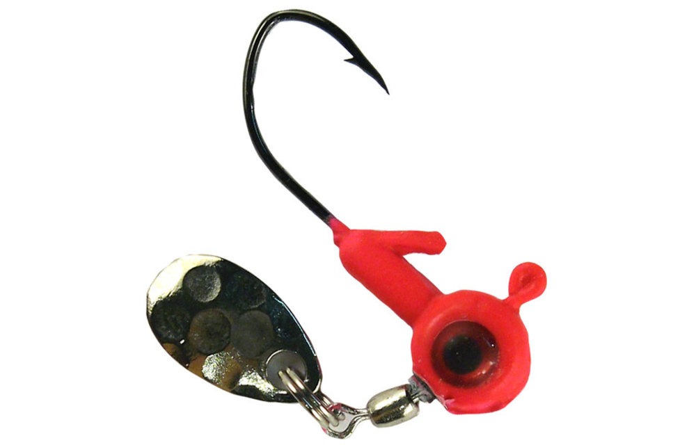 Southern Pro Painted Red Eye Jighead w/ Blade 1/16 oz 2pk