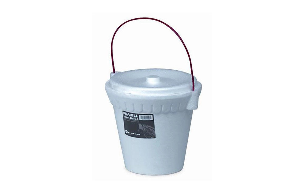 1 Gallon Styrofoam Bait Bucket