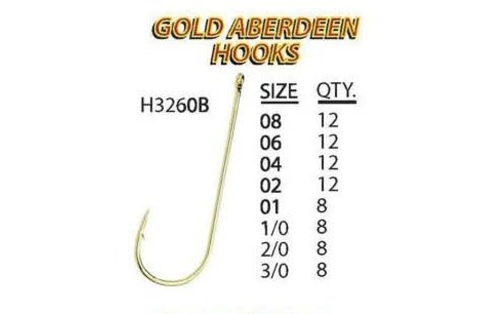 H&H Gold Aberdeen Hooks