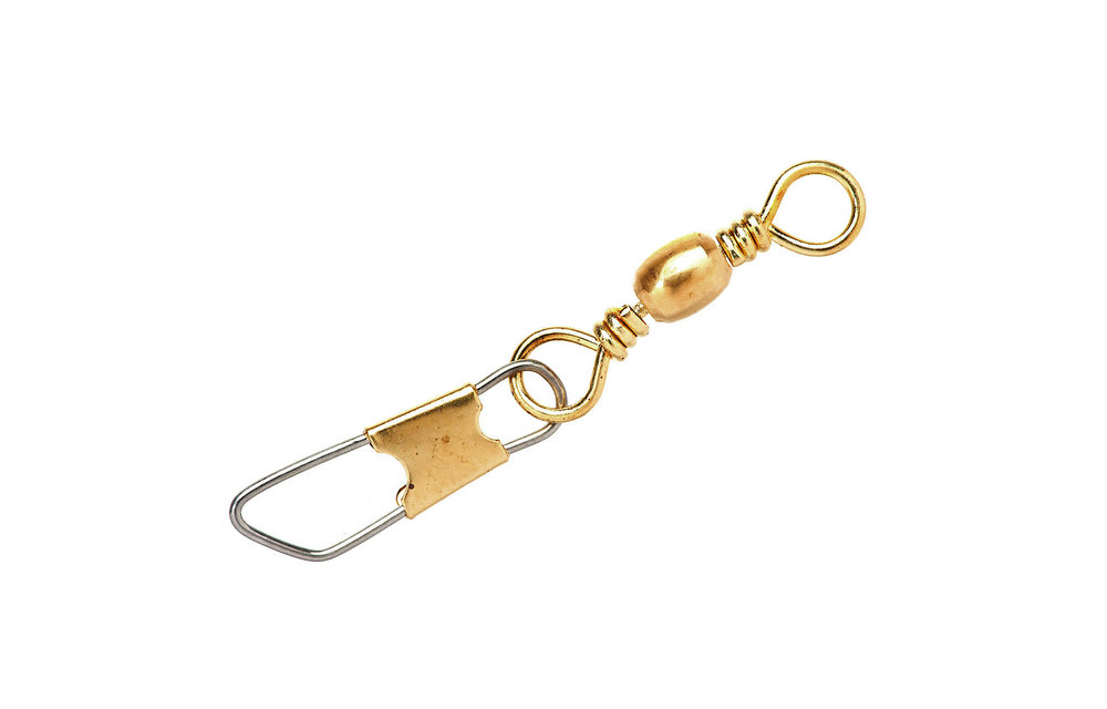 F.J. Neil Brass Snap Swivels 12pk