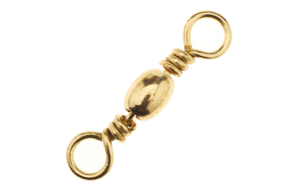 F.J. Neil Brass Barrel Swivels 12pk