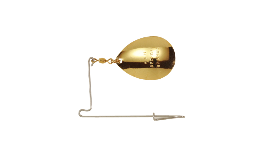 H & H Jig Spinners Colorado Blade-Gold