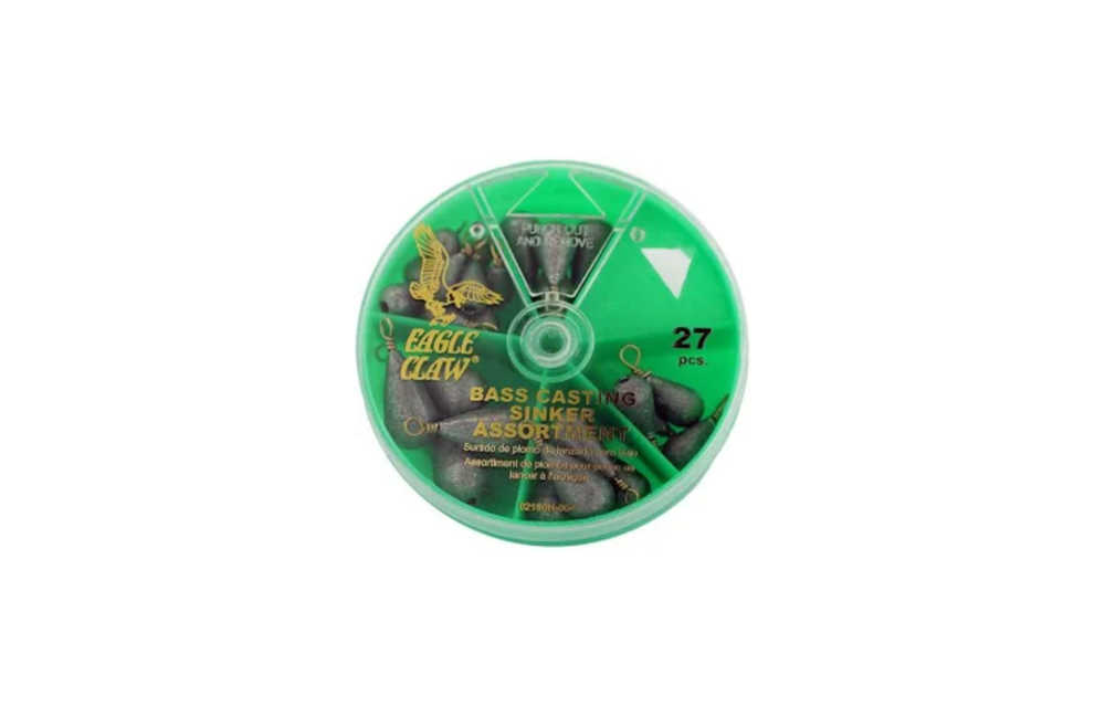 F.J Neil Bass Casting Sinker Assorted 27pk
