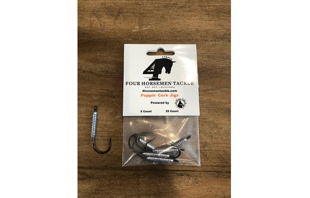 Four Horsemen Popping Cork Hook 5pk