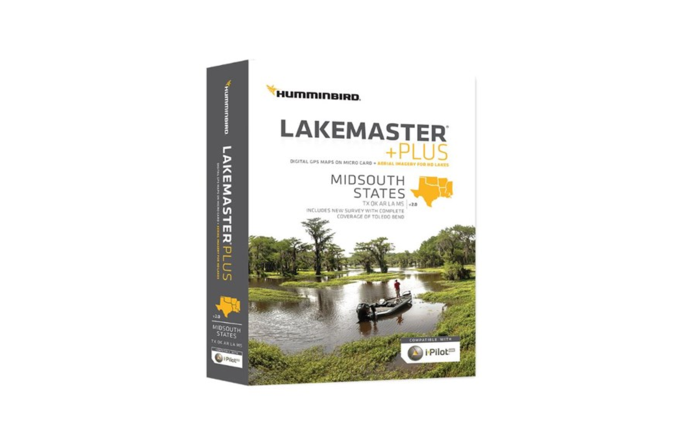 Humminbird LakeMaster PLUS Midsouth States V3 (TX,AR,LA,MS)