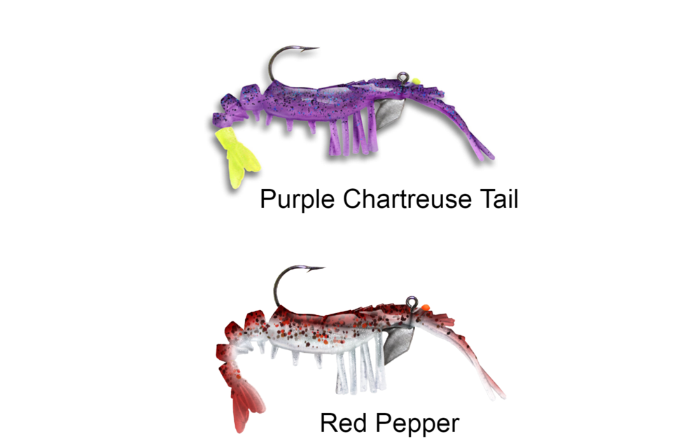 Vudu Shrimp 3.25" 1/4 oz (2 pack)
