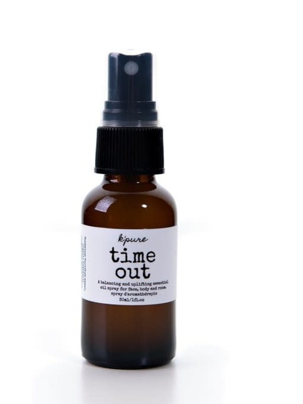K'PURE TIME OUT UPLIFTING ESSENTIAL OIL SPRAY