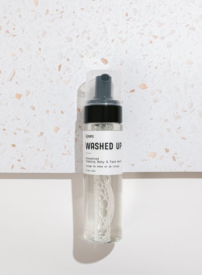 WASHED UP - UNSCENTED FOAMING FACE WASH