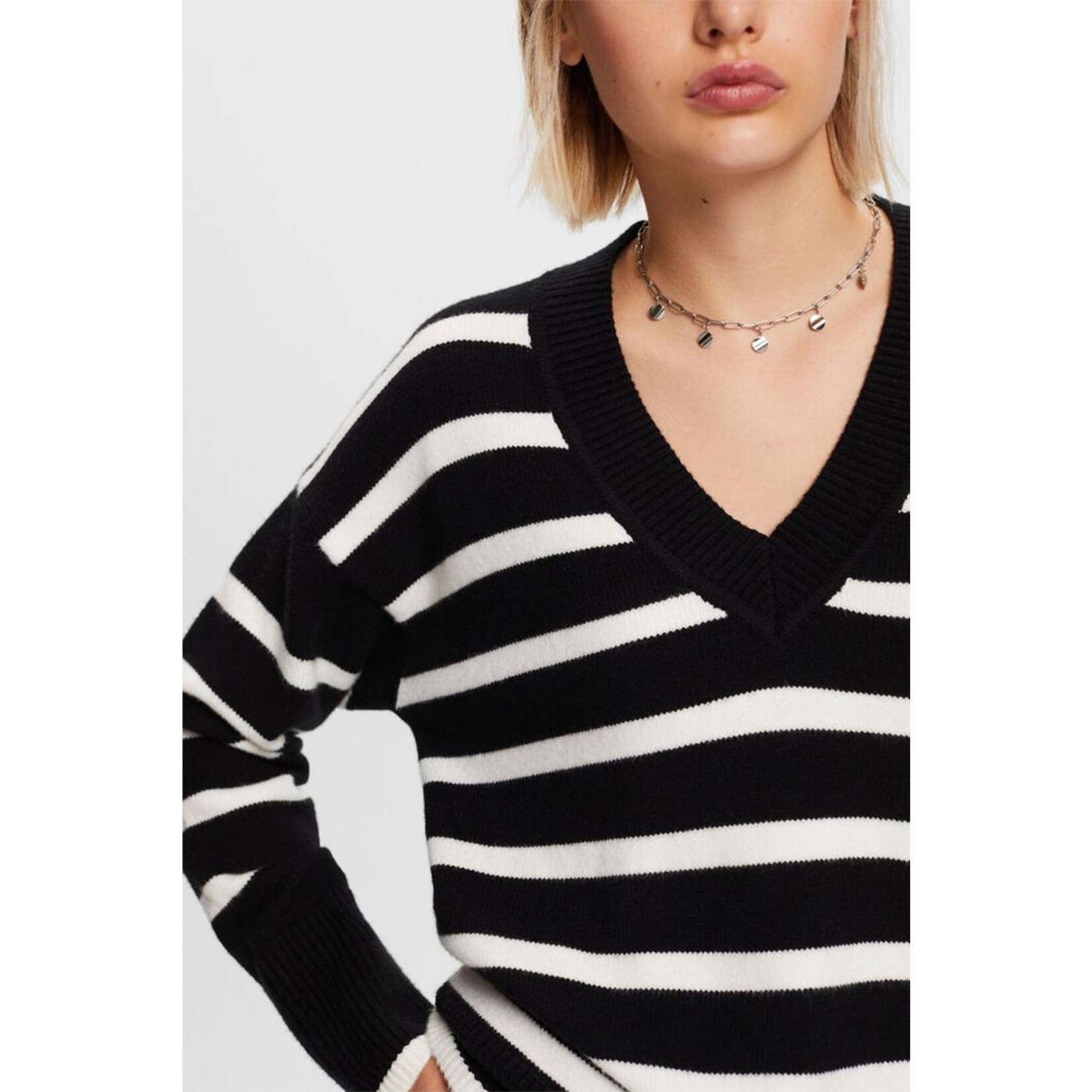 ESPRIT COTTON  BLEND VK SWEATER