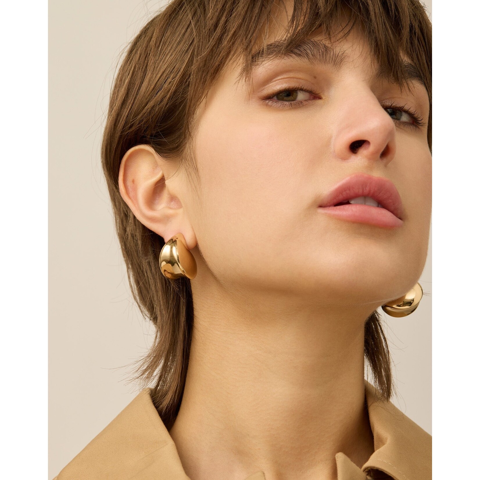 JENNY BIRD  NOUVEAUX PUFF EARRING