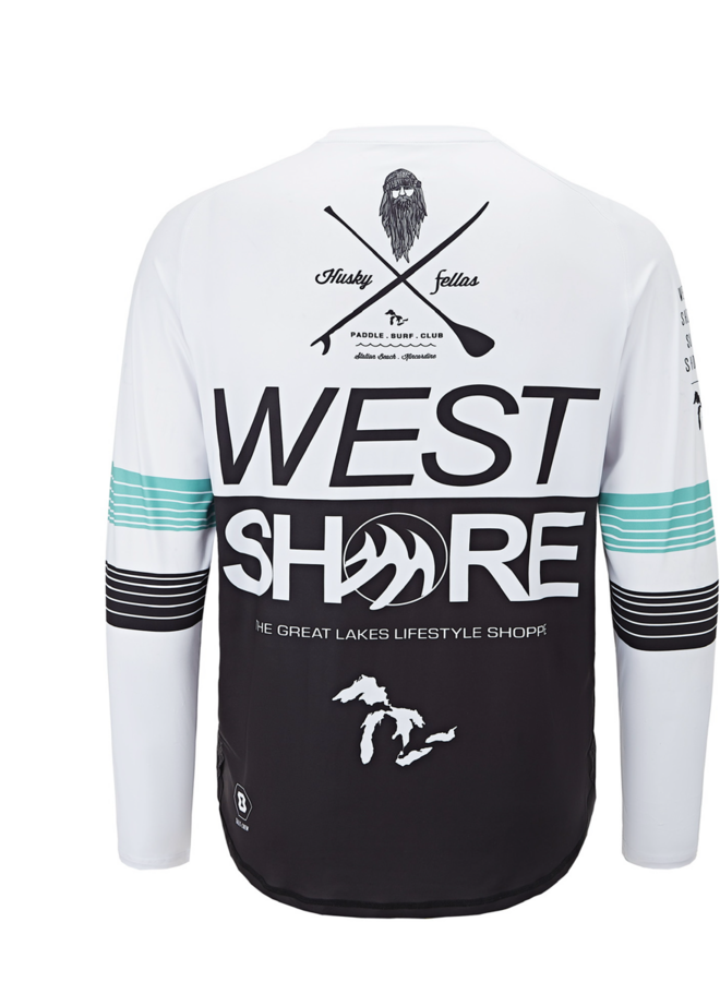 WEST SHORE X HUSKY FELLAS GREAT LAKES PODIUM ELITE JERSEY LONG SLEEVE