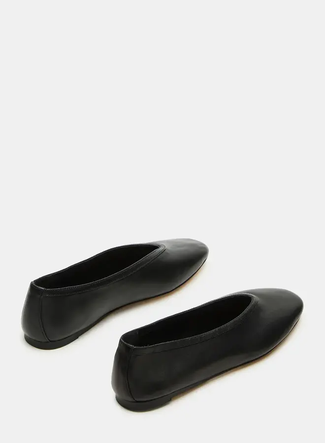 LENI LEATHER FLAT
