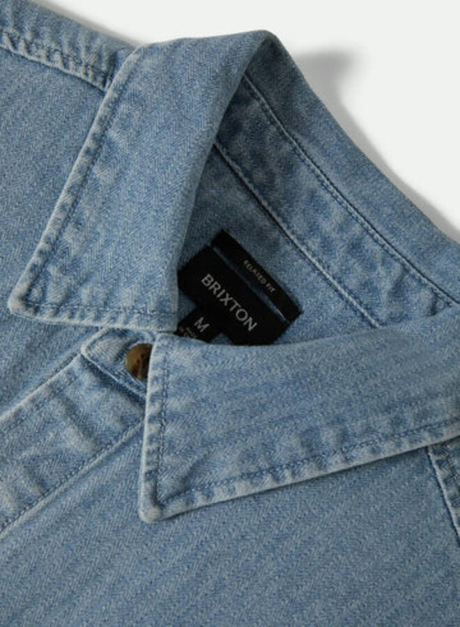 HERRINGBONE OVERSHIRT