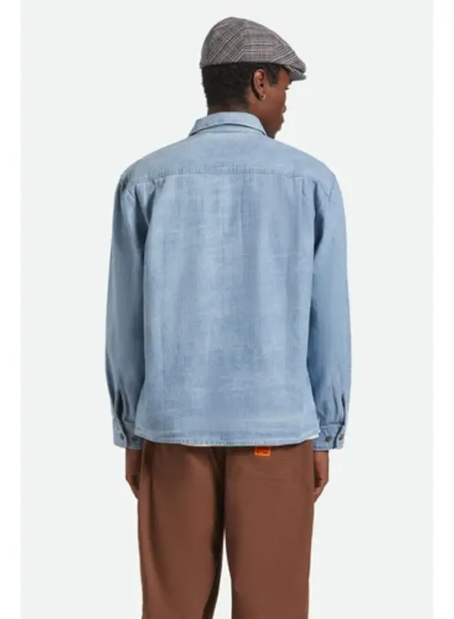 HERRINGBONE OVERSHIRT