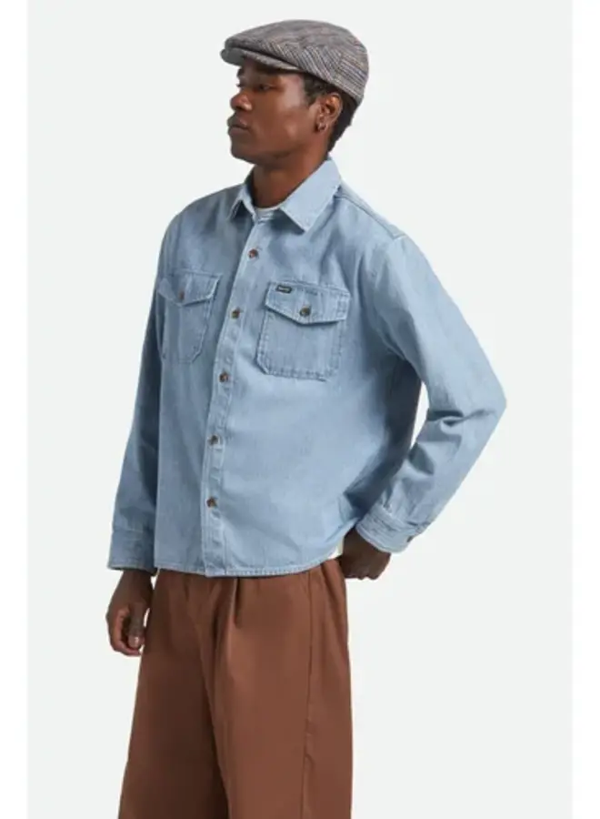 HERRINGBONE OVERSHIRT