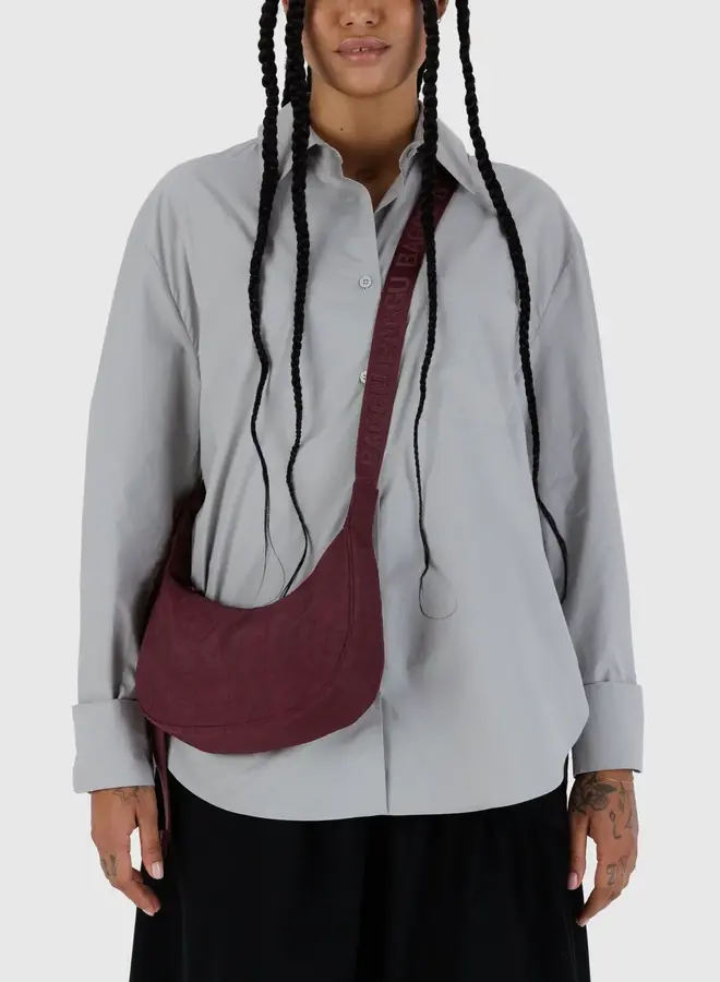 SMALL NYLON CRESCENT BAG