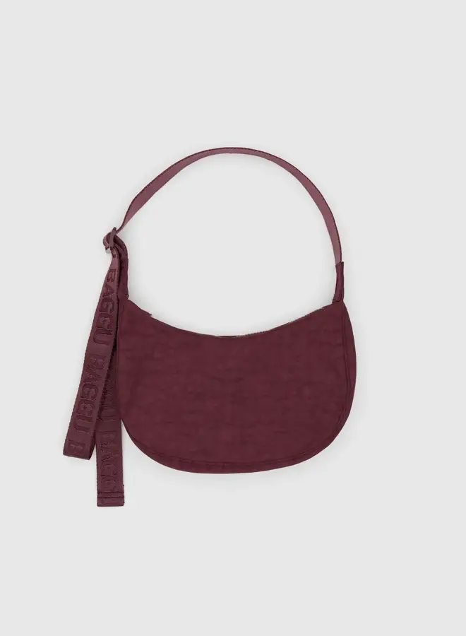 SMALL NYLON CRESCENT BAG
