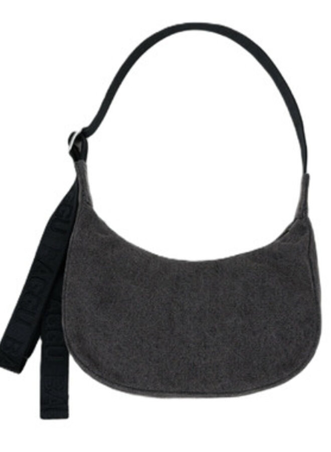 SMALL DENIM CRESCENT