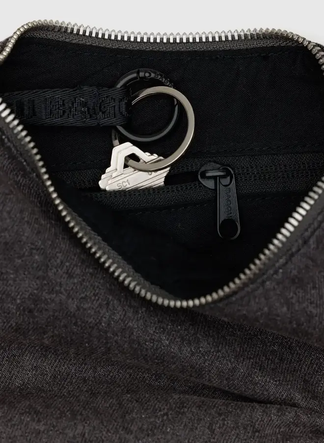 SMALL DENIM CRESCENT