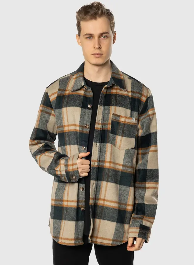 PLAID OVERSHIRT