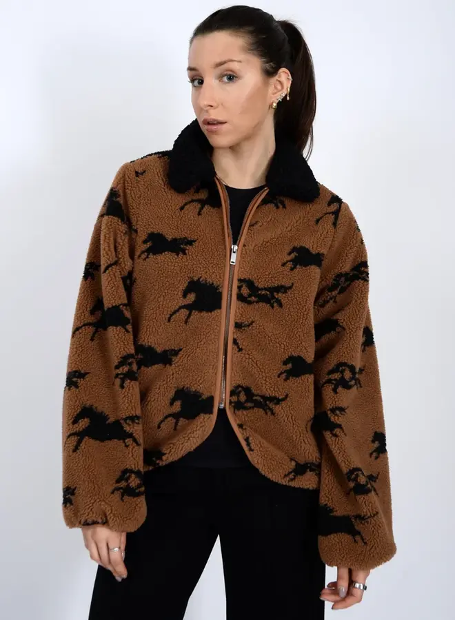 JOLINE SHERPA JACKET