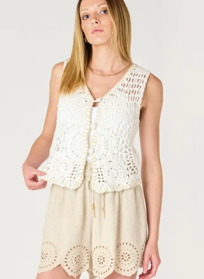 CROCHET VEST