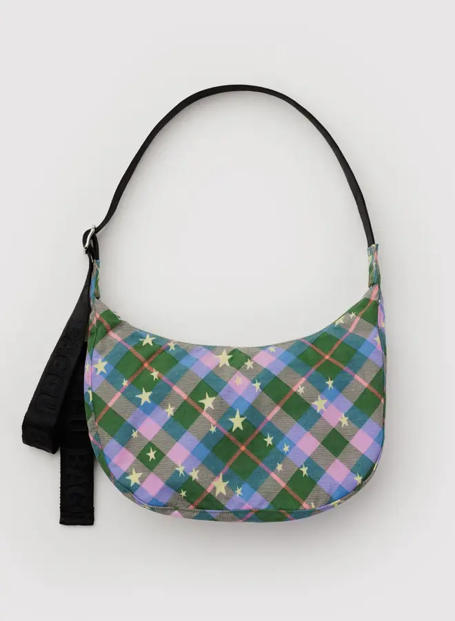 MEDIUM NYLON CRESCENT BAG**
