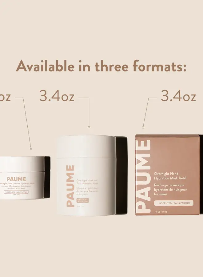 MINI PAUME OVERNIGHT HAND AND FOOT MASK