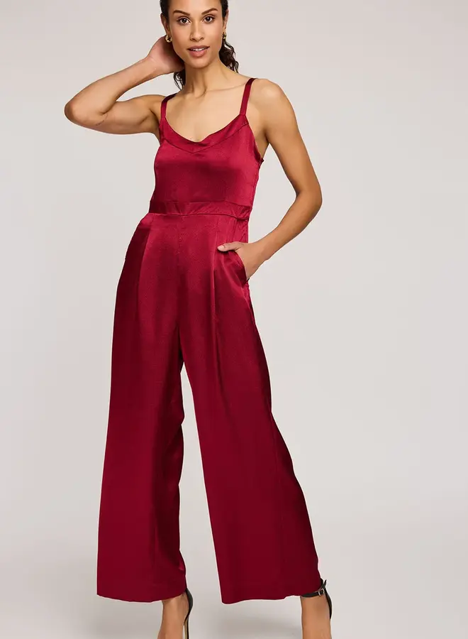 IRINA SATIN JUMPSUIT
