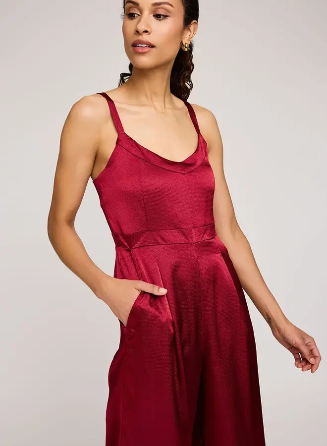 IRINA SATIN JUMPSUIT