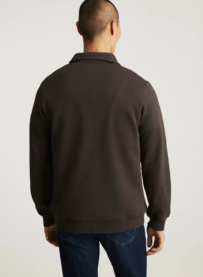 HALF ZIP SWEATSHIRT