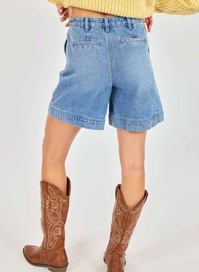 EVELYN DENIM SHORTS