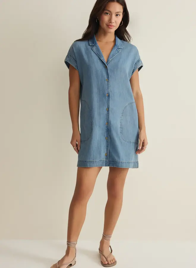 NAPA DENIM MINI DRESS