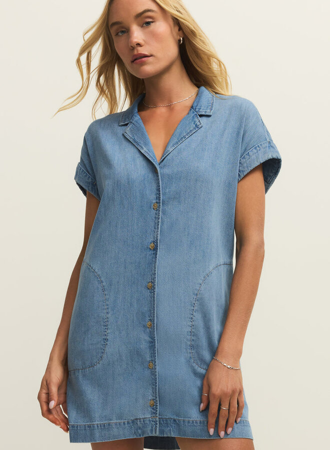 NAPA DENIM MINI DRESS