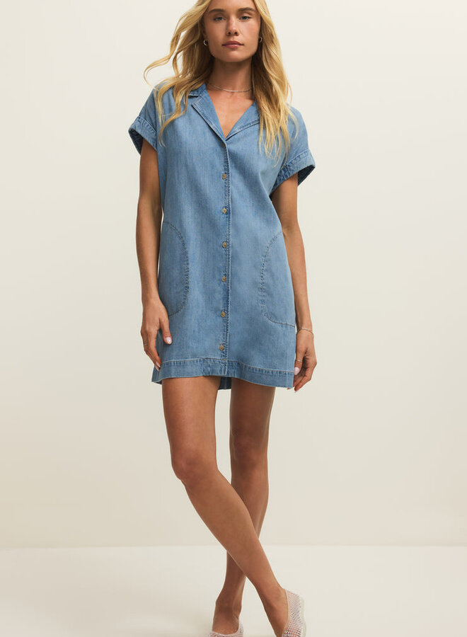 NAPA DENIM MINI DRESS