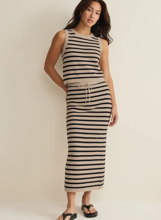 EMORI STRIPE SKIRT