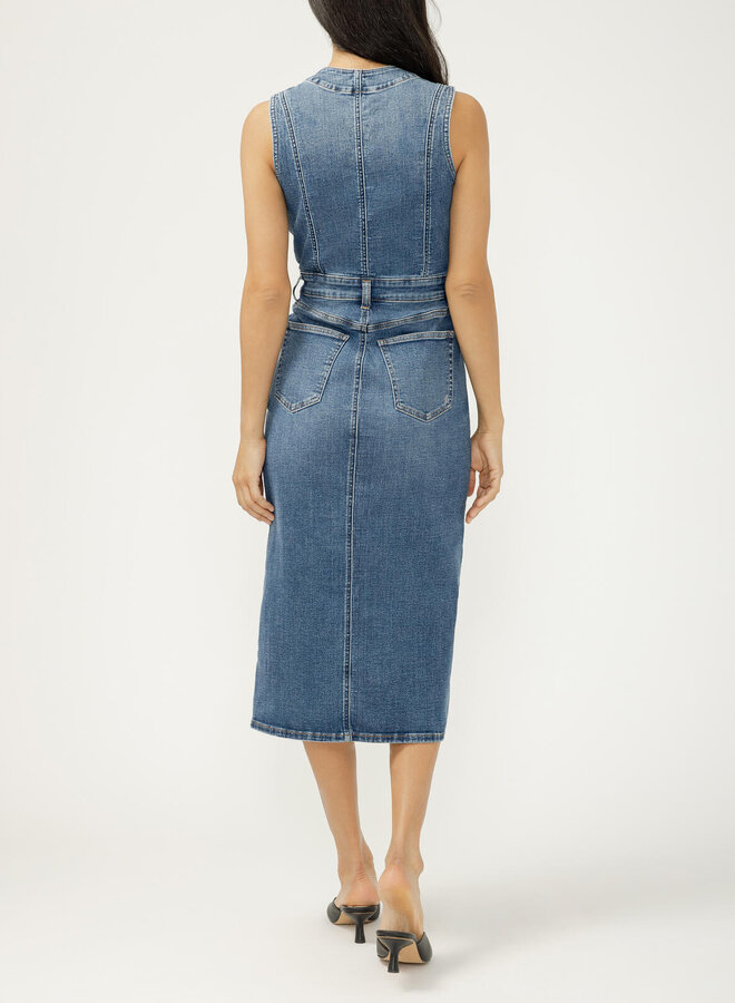 VEST MIDI DRESS