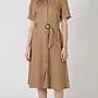 BELTED UTILITY DRESS