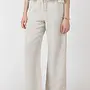 ELASTIC WAIST LINEN PANT