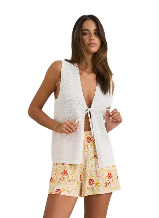 GIGI LONGLINE KNIT VEST