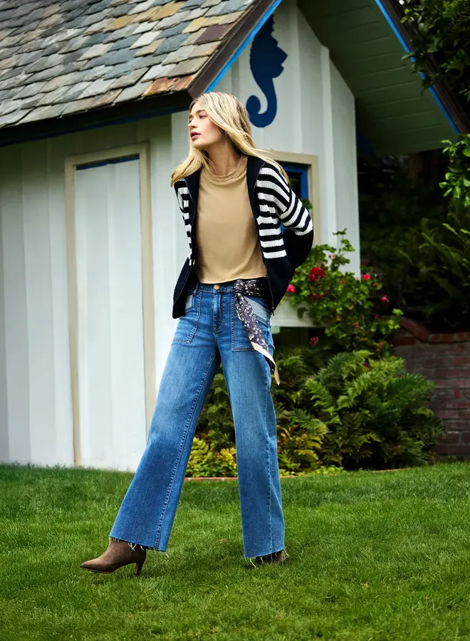 MAYA HR PORCHOP DENIM