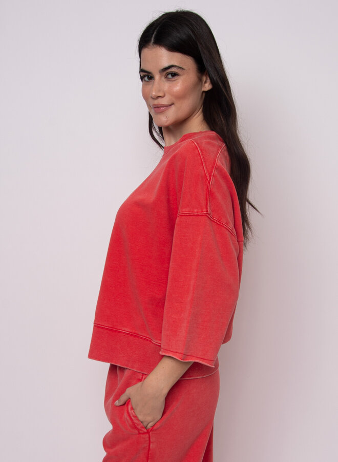 BRIE FRENCH TERRY TOP