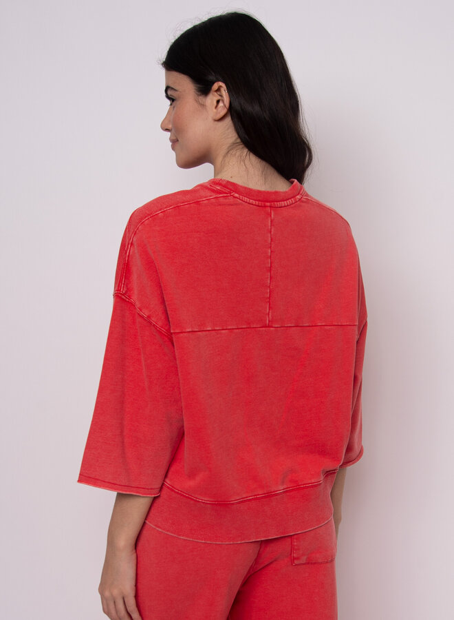 BRIE FRENCH TERRY TOP