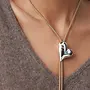 ART HEART BOLO TIE