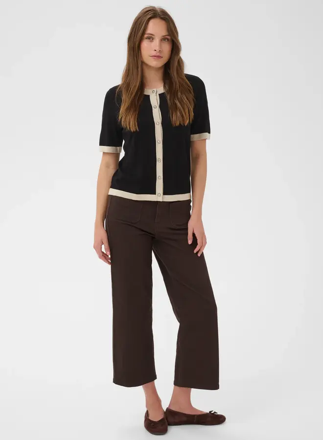LIZZA CONTRAST CARDI