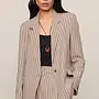 EVAN STRIPED BLAZER