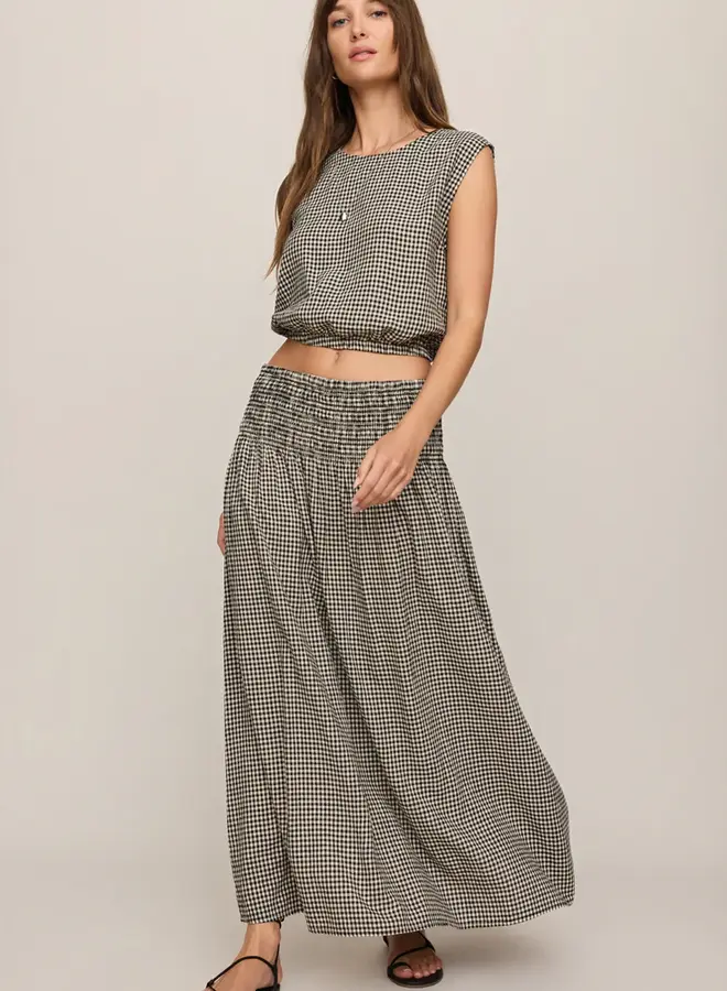 BROOKE GINGHAM SKIRT