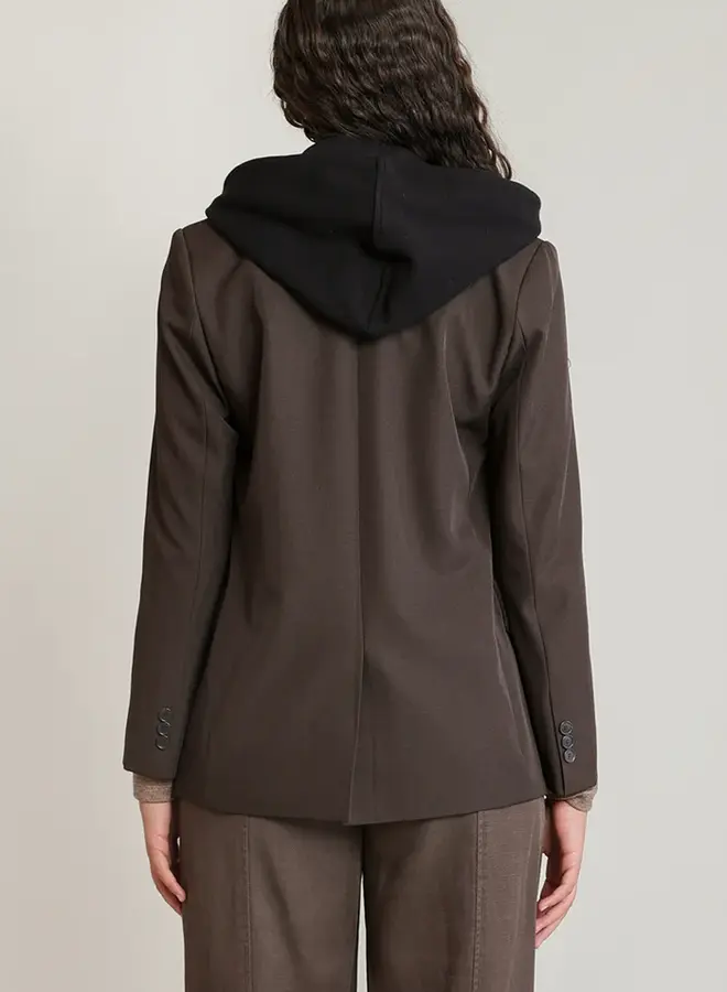 BLAZER WITH HOOD