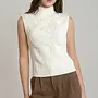 CABLE KNIT VEST